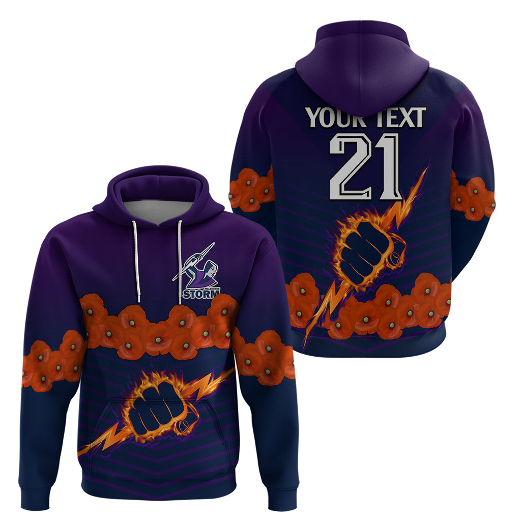 custom-text-and-number-anzac-2023-melbourne-storm-rugby-hoodie-poppy-flowers-sporty-style