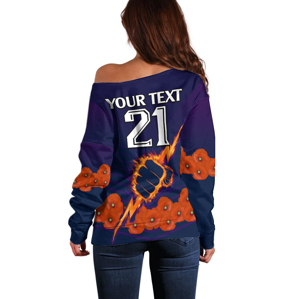 custom-text-and-number-anzac-2023-melbourne-storm-rugby-off-shoulder-sweater-poppy-flowers-sporty-style