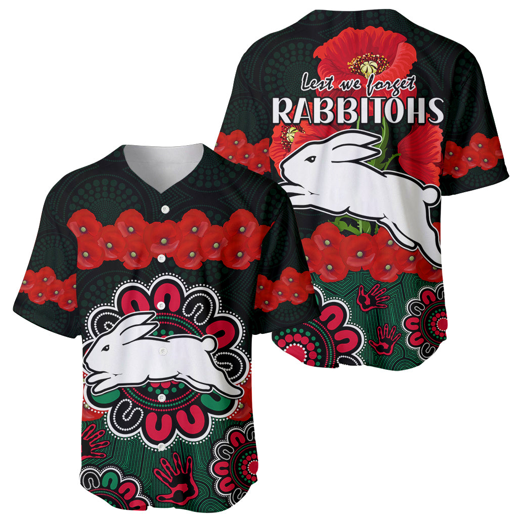 anzac-2023-nrl-rabbitohs-rugby-baseball-jersey-the-bunnies-1908-poppy-flowers-mixed-aboriginal