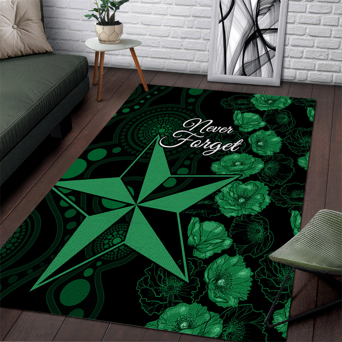 stars-cricket-never-forget-custom-area-rug-anzac-day-with-poppy-aboriginal