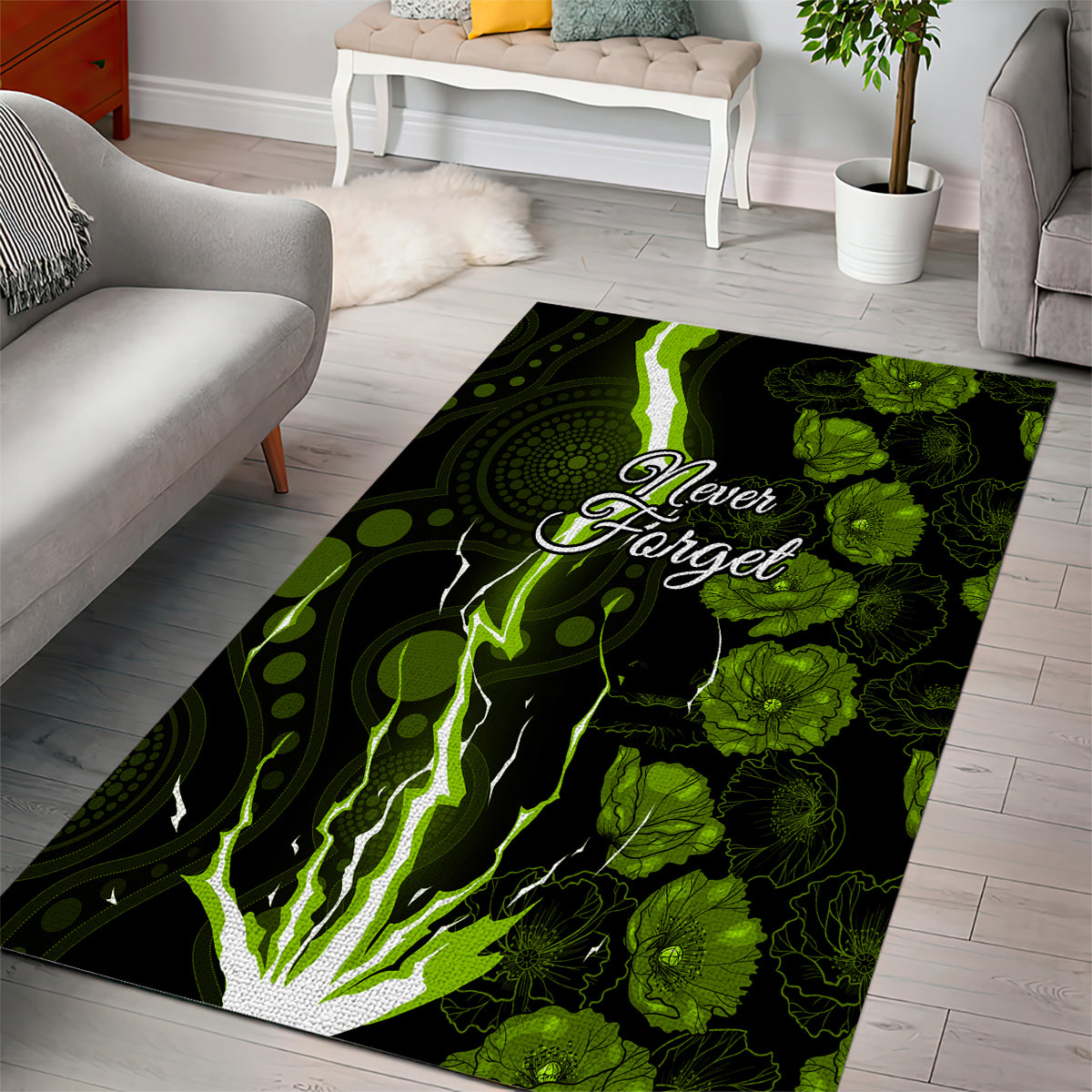 thunder-cricket-never-forget-custom-area-rug-anzac-day-with-poppy-aboriginal