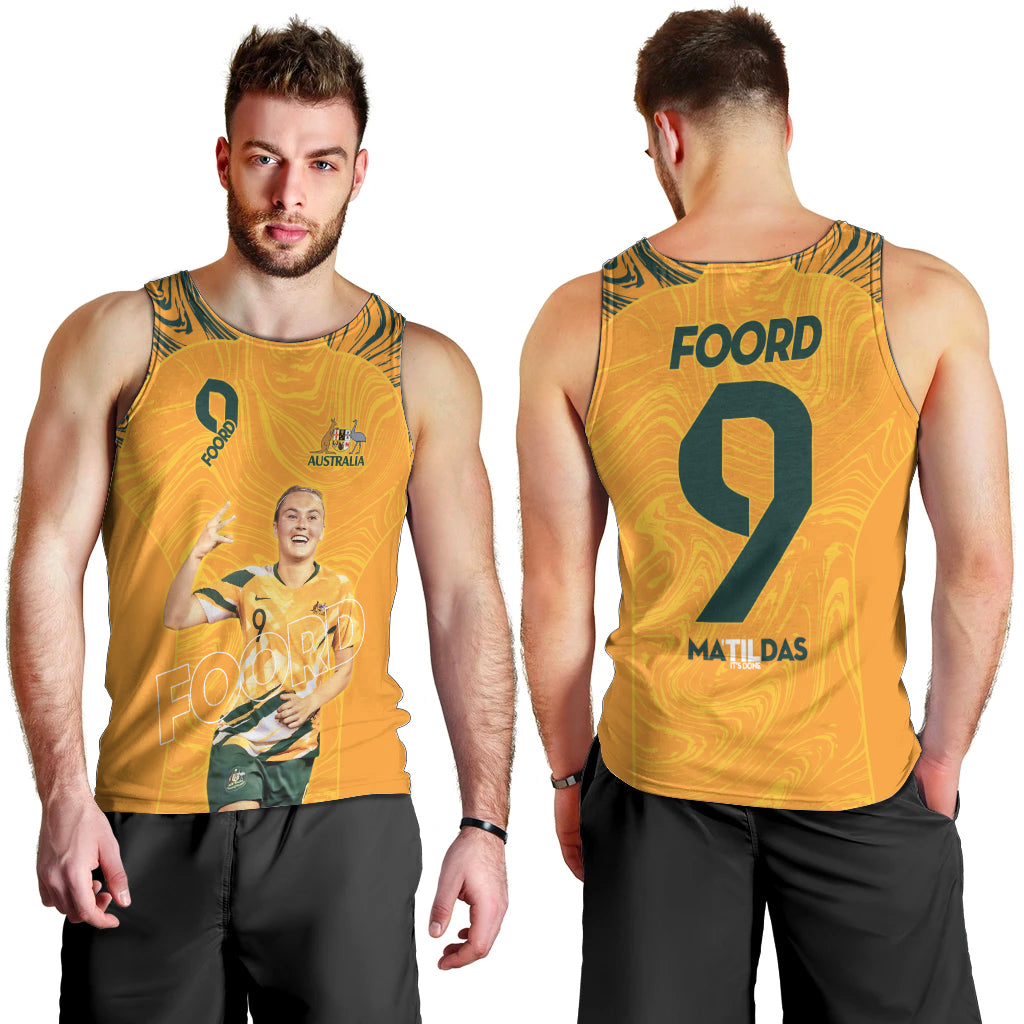 Caitlin Foord Australia Matildas Men Tank Top