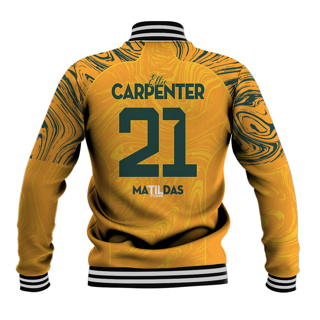 Ellie Carpenter Australian Matildas Baseball Jacket