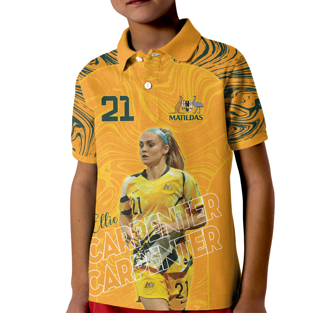 Ellie Carpenter Australian Matildas Kid Polo Shirt