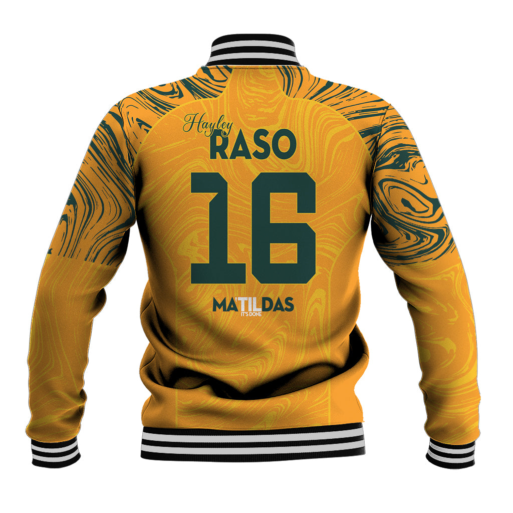 Hayley Raso Australia Matildas Baseball Jacket