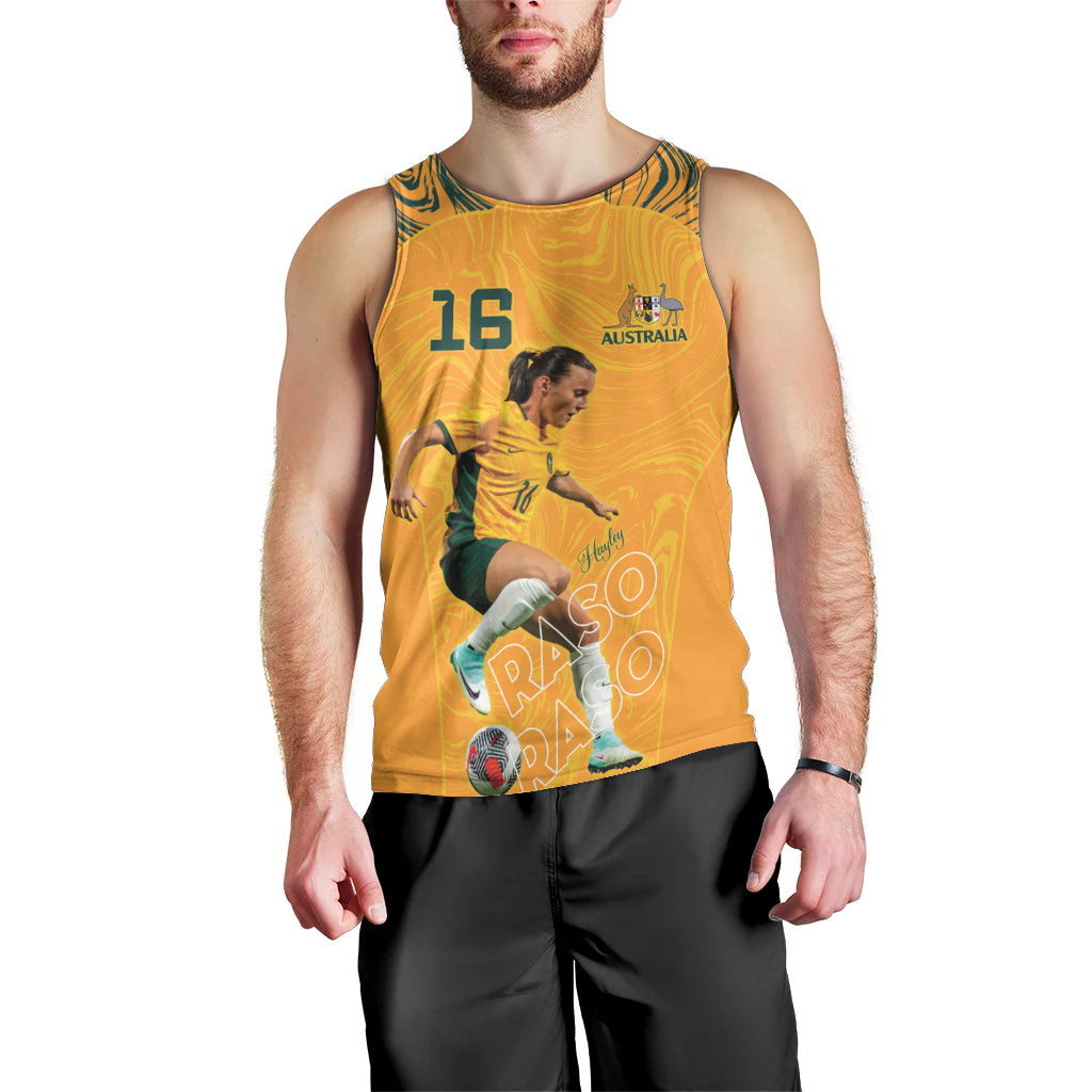 Hayley Raso Australia Matildas Men Tank Top