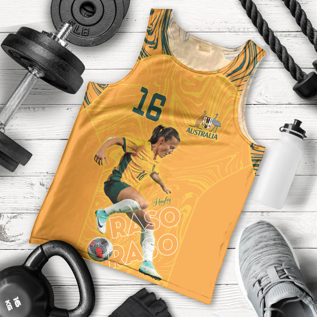 Hayley Raso Australia Matildas Men Tank Top