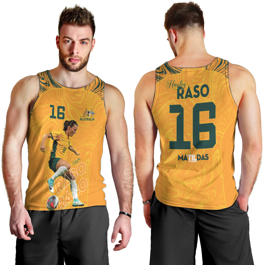 Hayley Raso Australia Matildas Men Tank Top