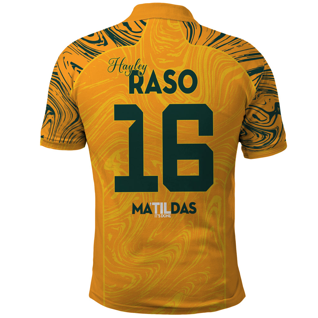 Hayley Raso Australia Matildas Polo Shirt