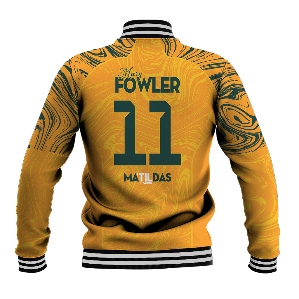 Mary Fowler Australian Matildas Baseball Jacket