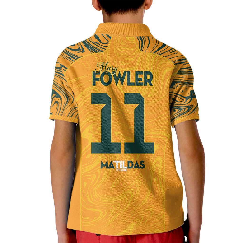 Mary Fowler Australian Matildas Kid Polo Shirt