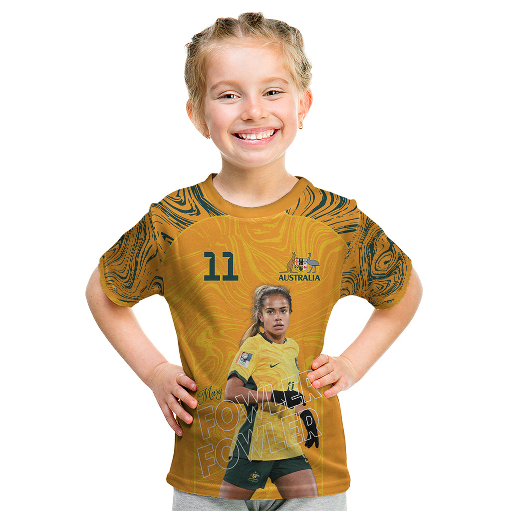 Mary Fowler Australian Matildas Kid T Shirt