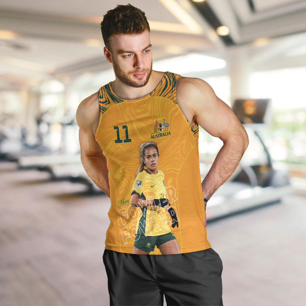 Mary Fowler Australian Matildas Men Tank Top