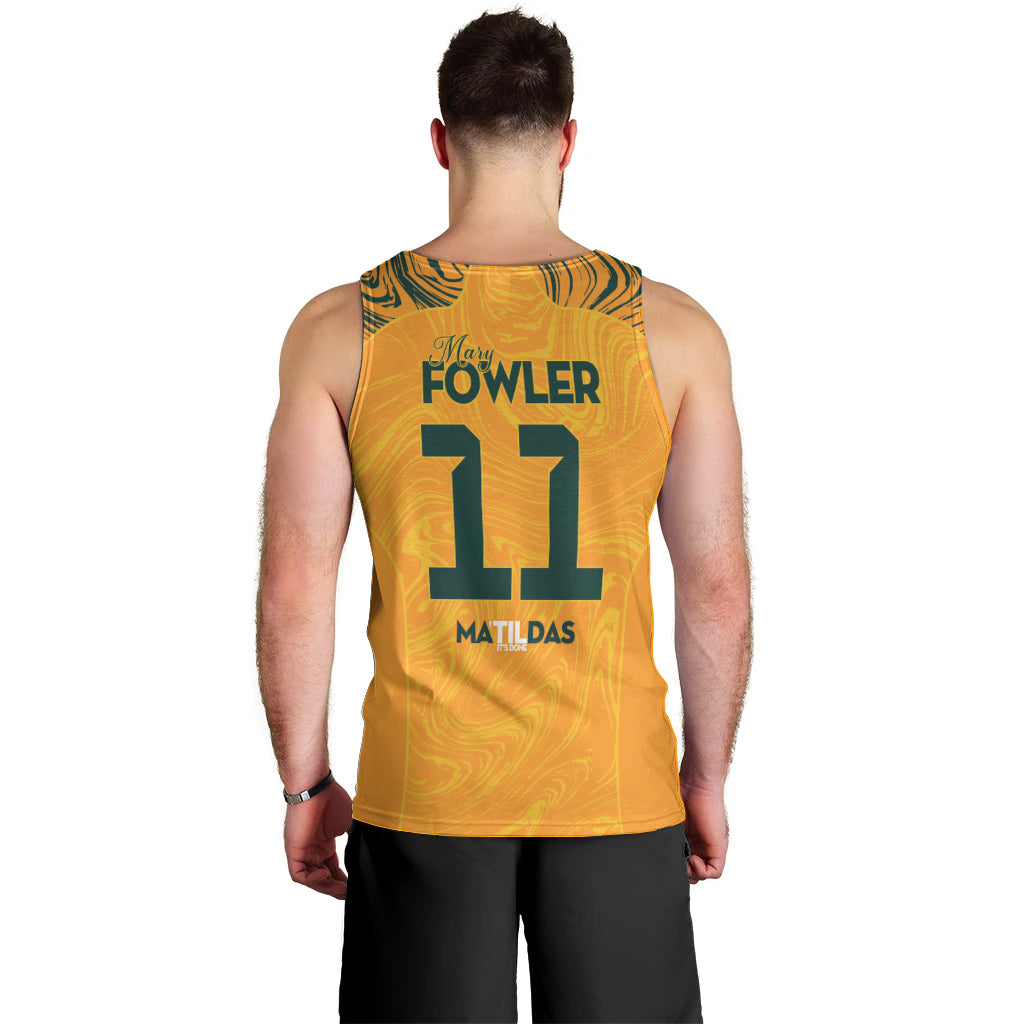 Mary Fowler Australian Matildas Men Tank Top