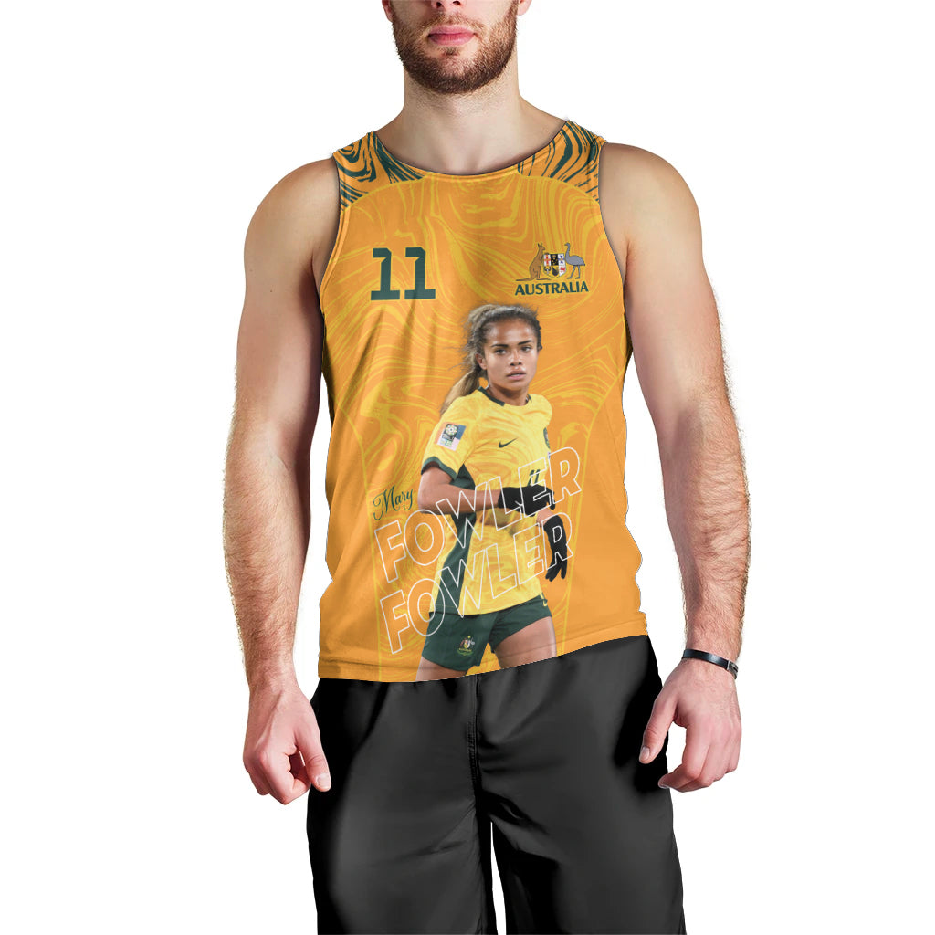 Mary Fowler Australian Matildas Men Tank Top