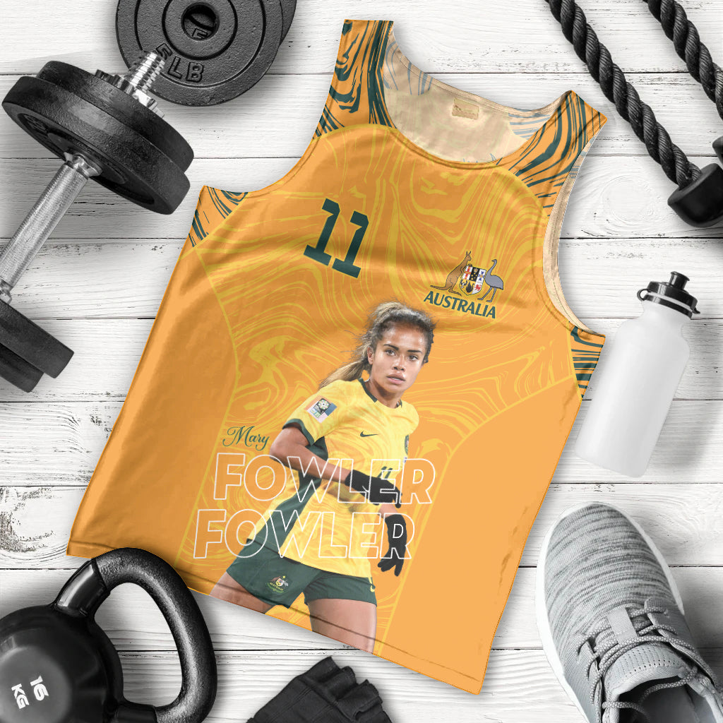 Mary Fowler Australian Matildas Men Tank Top