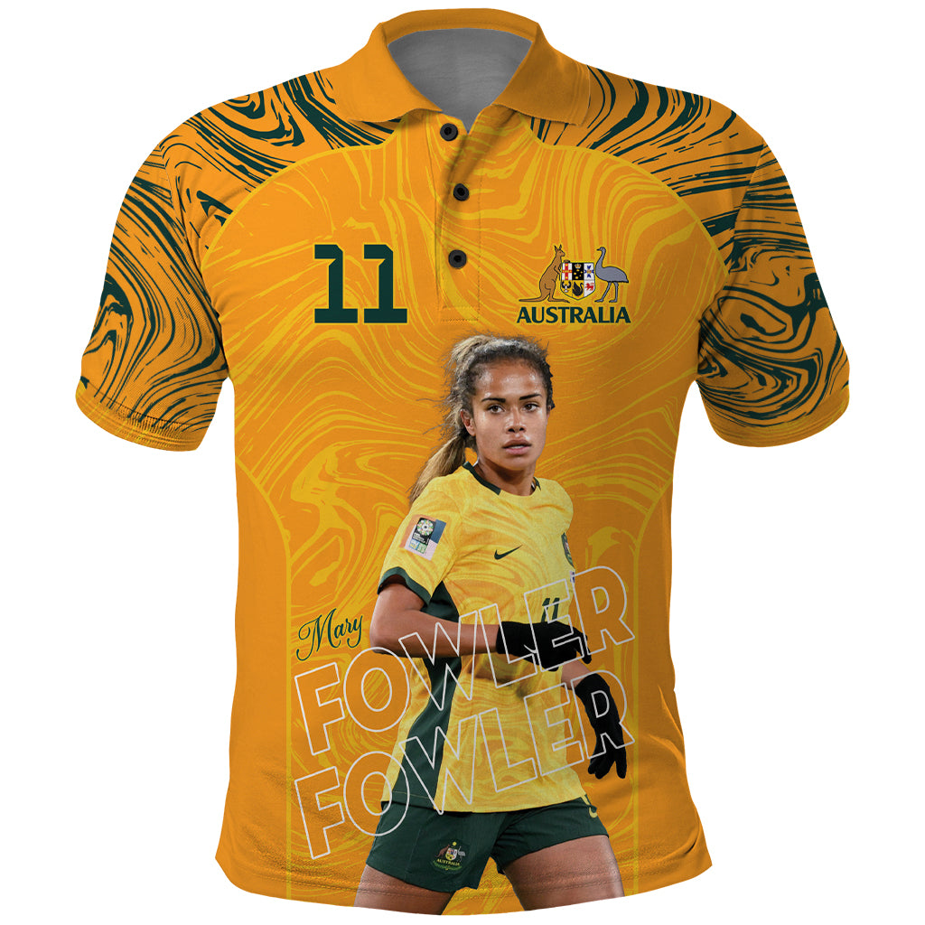 Mary Fowler Australian Matildas Polo Shirt