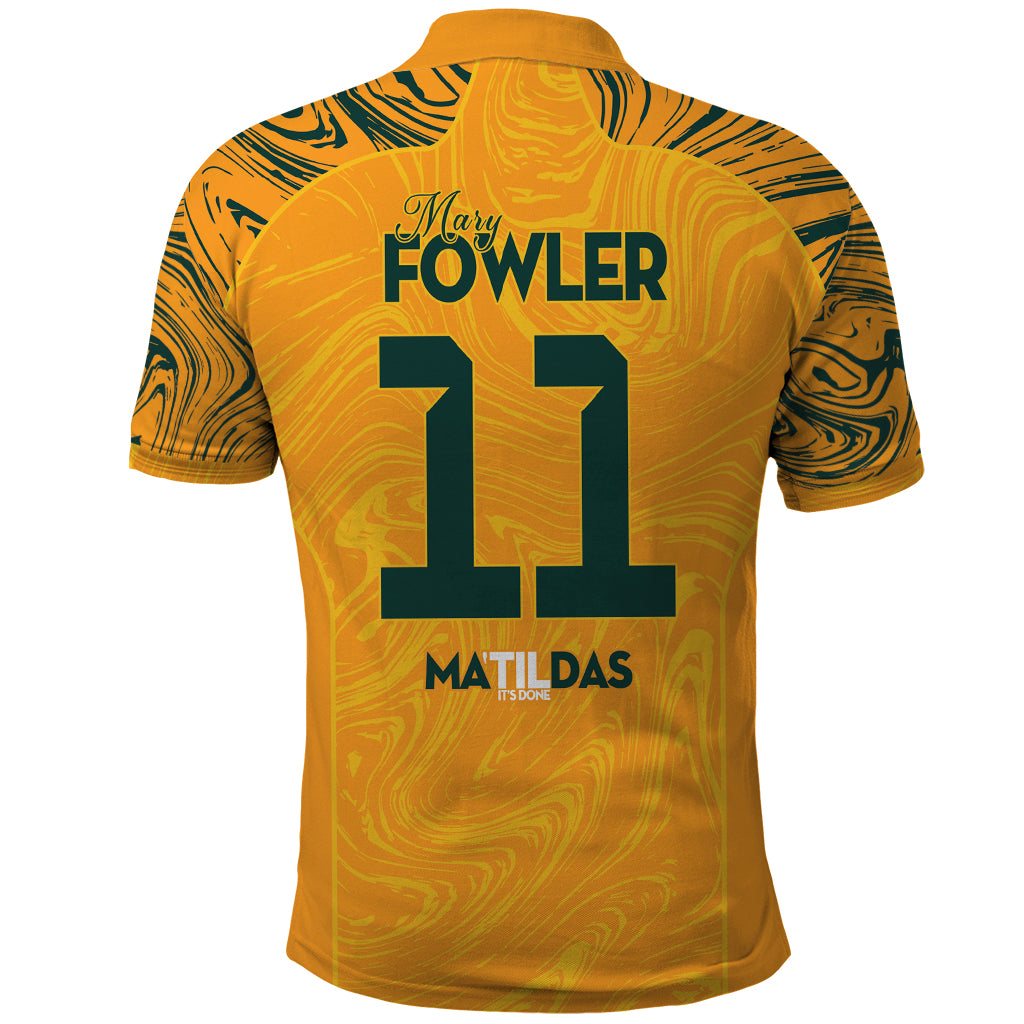 Mary Fowler Australian Matildas Polo Shirt