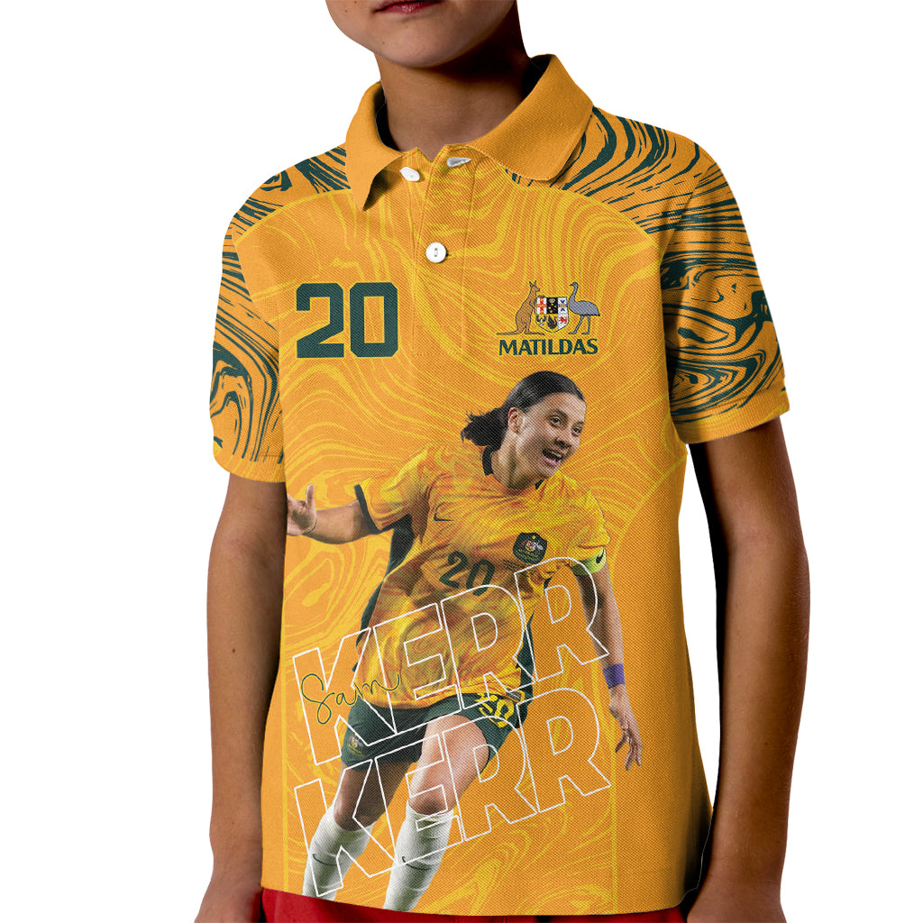 Sam Kerr Australia Matildas Kid Polo Shirt