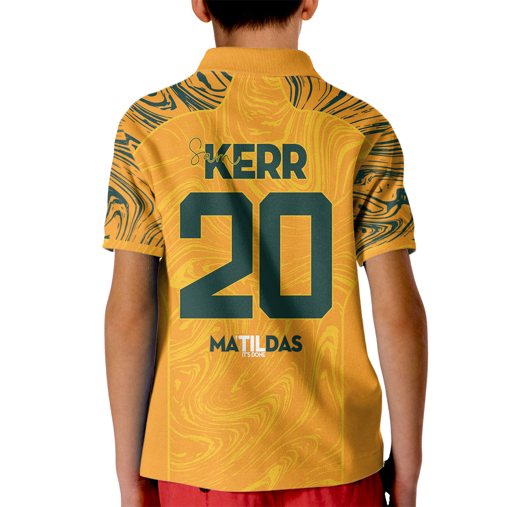 Sam Kerr Australia Matildas Kid Polo Shirt