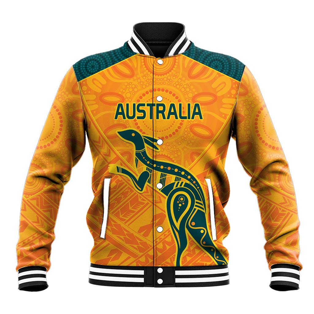 Custom Australia Rugby Baseball Jacket Summer Paris 2024