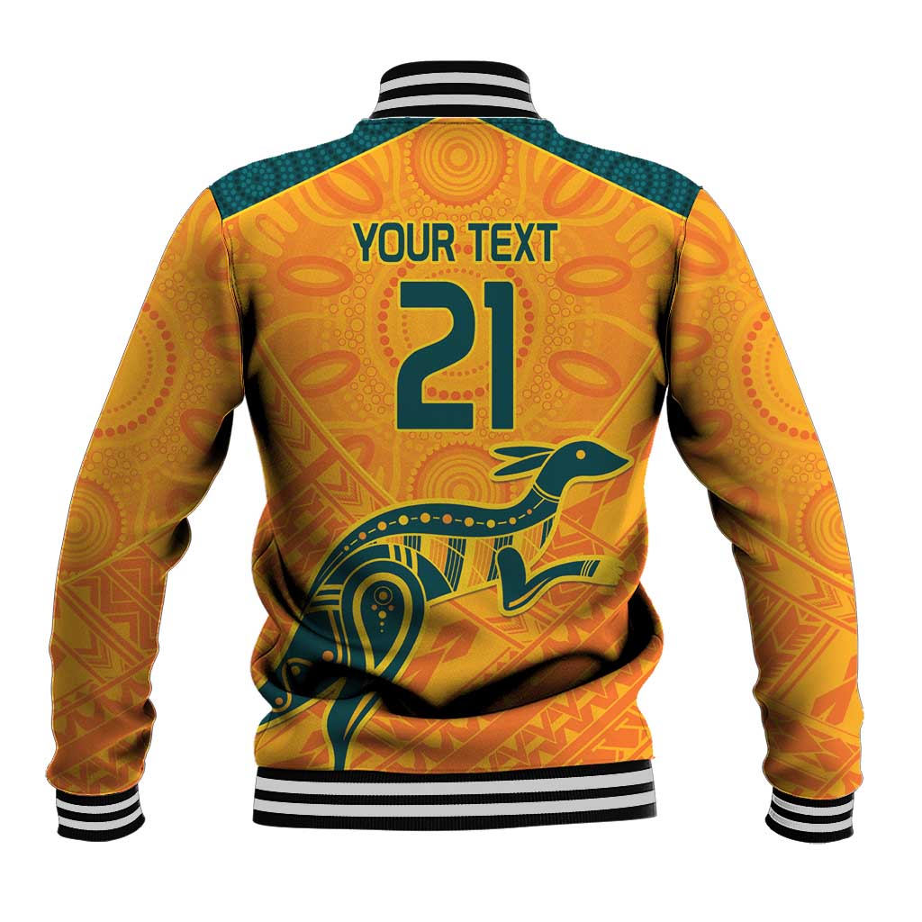 Custom Australia Rugby Baseball Jacket Summer Paris 2024