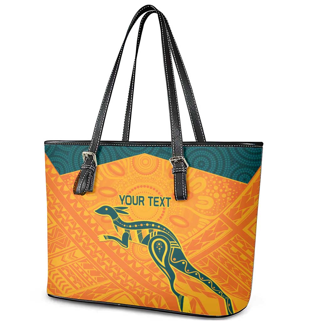 Custom Australia Rugby Leather Tote Bag Summer Paris 2024