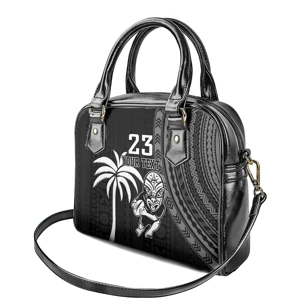 Custom Fiji New Zealand Rugby Shoulder Handbag Make History Together