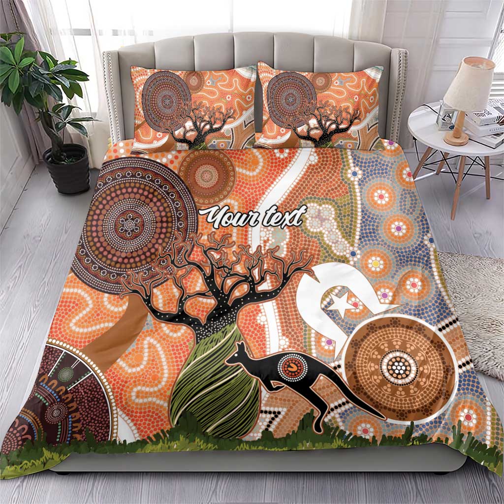 Aboriginal-Islanders NAIDOC Week Personalised Bedding Set Aboriginal Indigenous Art