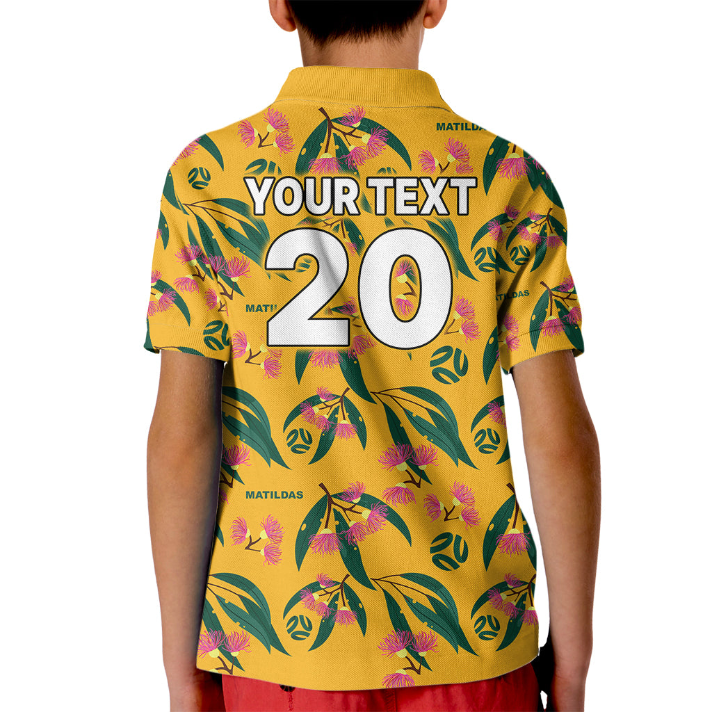 custom-aussie-matildas-kid-polo-shirt-football-australia-2023-silver-princess-unique