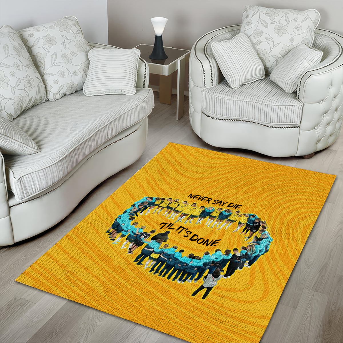 matildas-til-its-done-custom-area-rug-australia-womens-soccer-gold-style