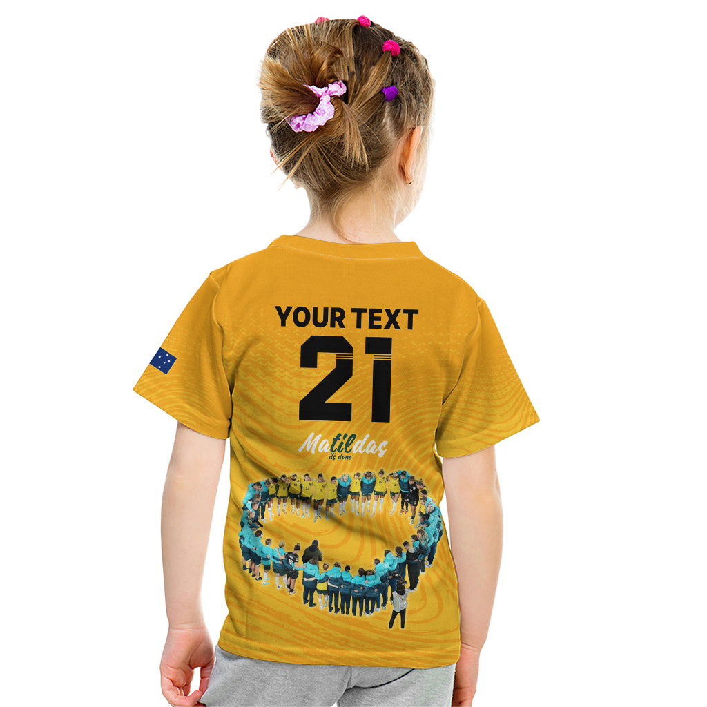 matildas-til-its-done-custom-kid-t-shirt-australia-womens-soccer-gold-style