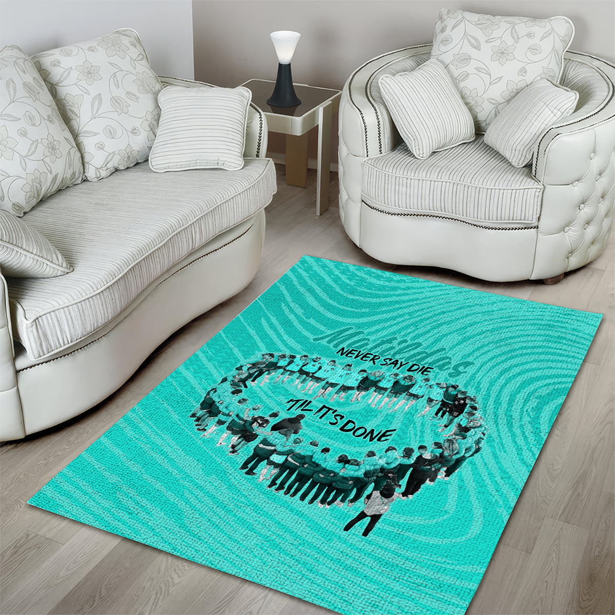 matildas-til-its-done-custom-area-rug-australia-womens-soccer-turquoise-style