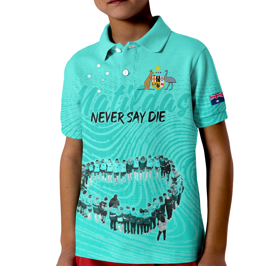 matildas-til-its-done-custom-kid-polo-shirt-australia-womens-soccer-turquoise-style