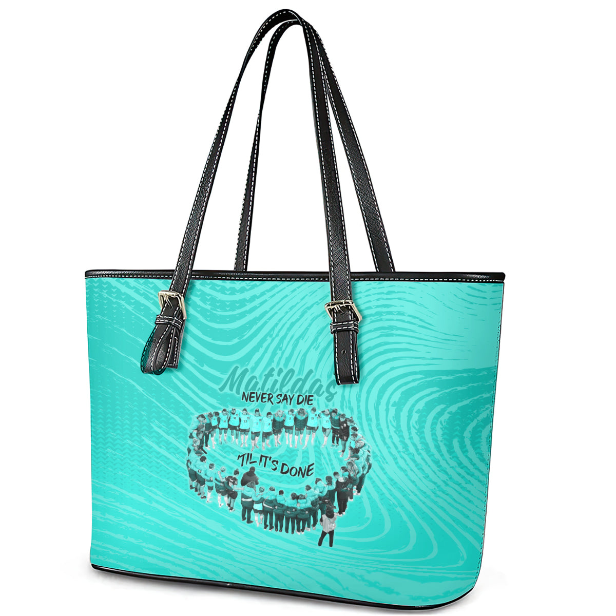 matildas-til-its-done-custom-leather-tote-bag-australia-womens-soccer-turquoise-style