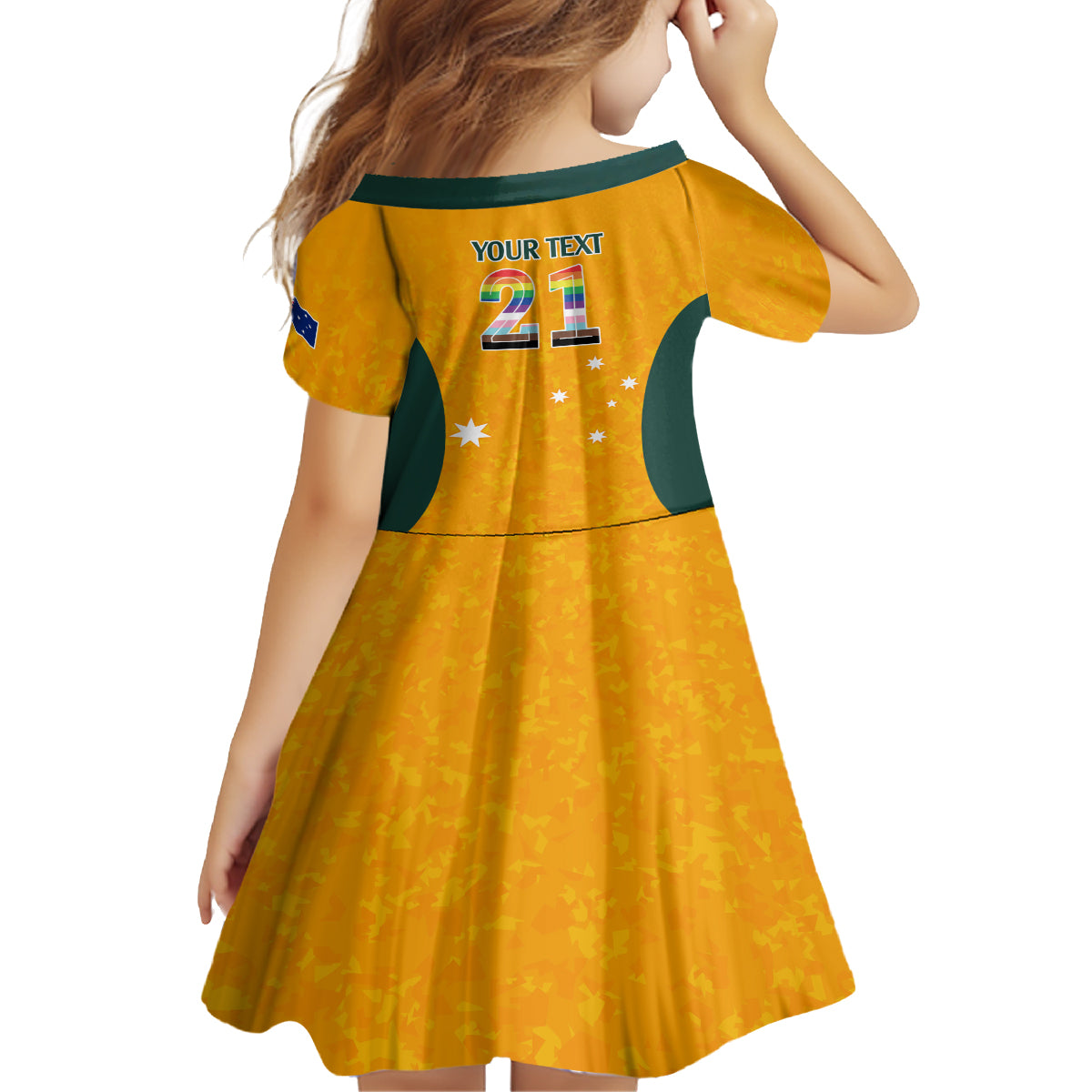 custom-australia-matildas-pride-with-kangaroo-family-matching-long-sleeve-bodycon-dress-and-hawaiian-shirt