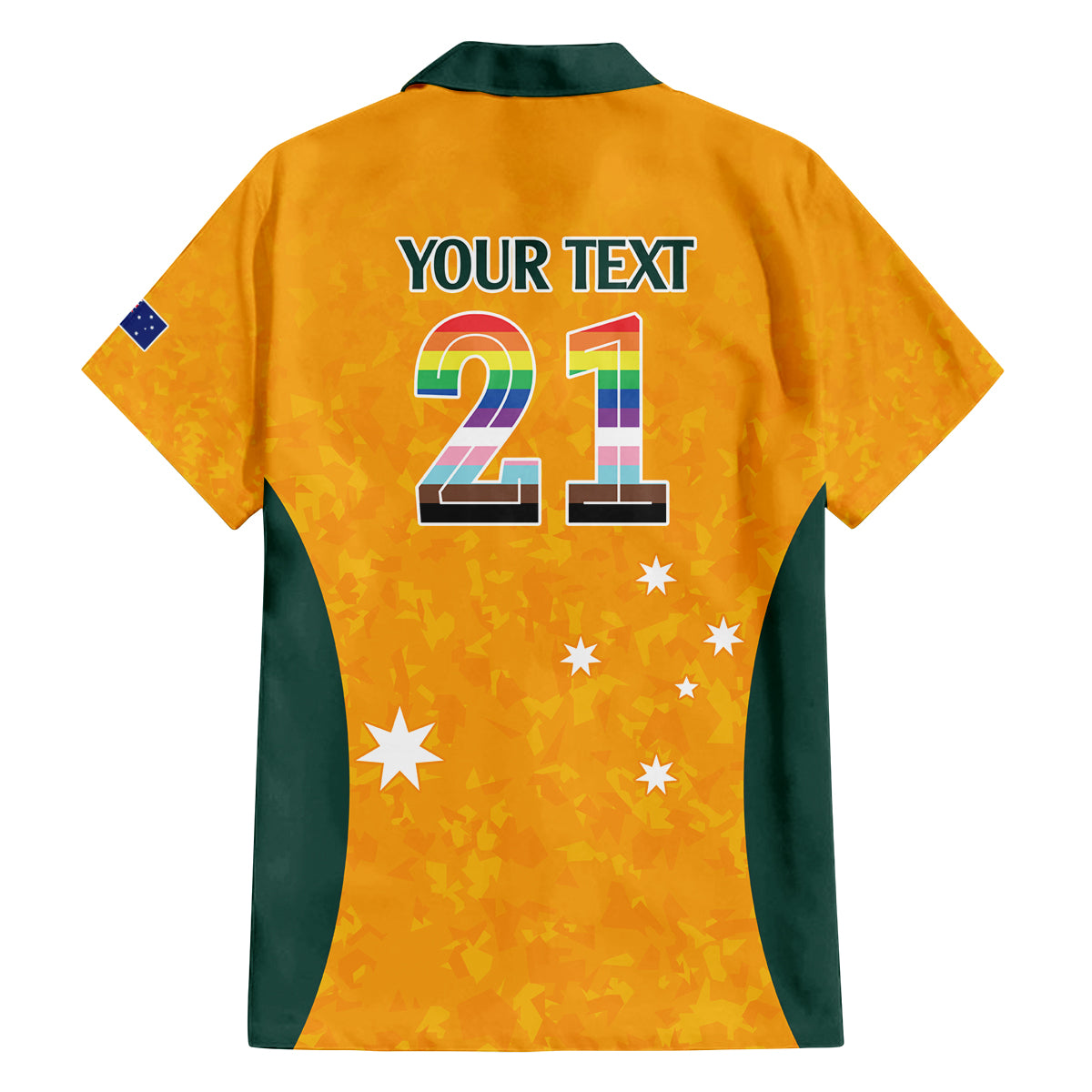 custom-australia-matildas-pride-with-kangaroo-family-matching-long-sleeve-bodycon-dress-and-hawaiian-shirt