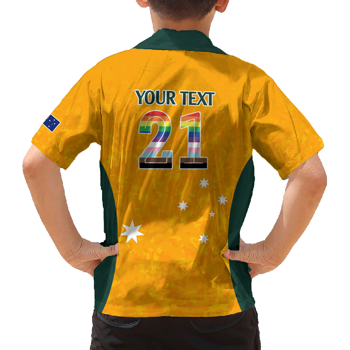 custom-australia-matildas-pride-with-kangaroo-family-matching-puletasi-dress-and-hawaiian-shirt