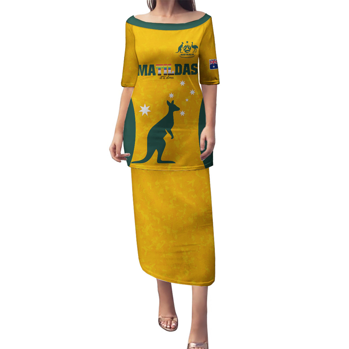 custom-australia-matildas-pride-with-kangaroo-family-matching-puletasi-dress-and-hawaiian-shirt