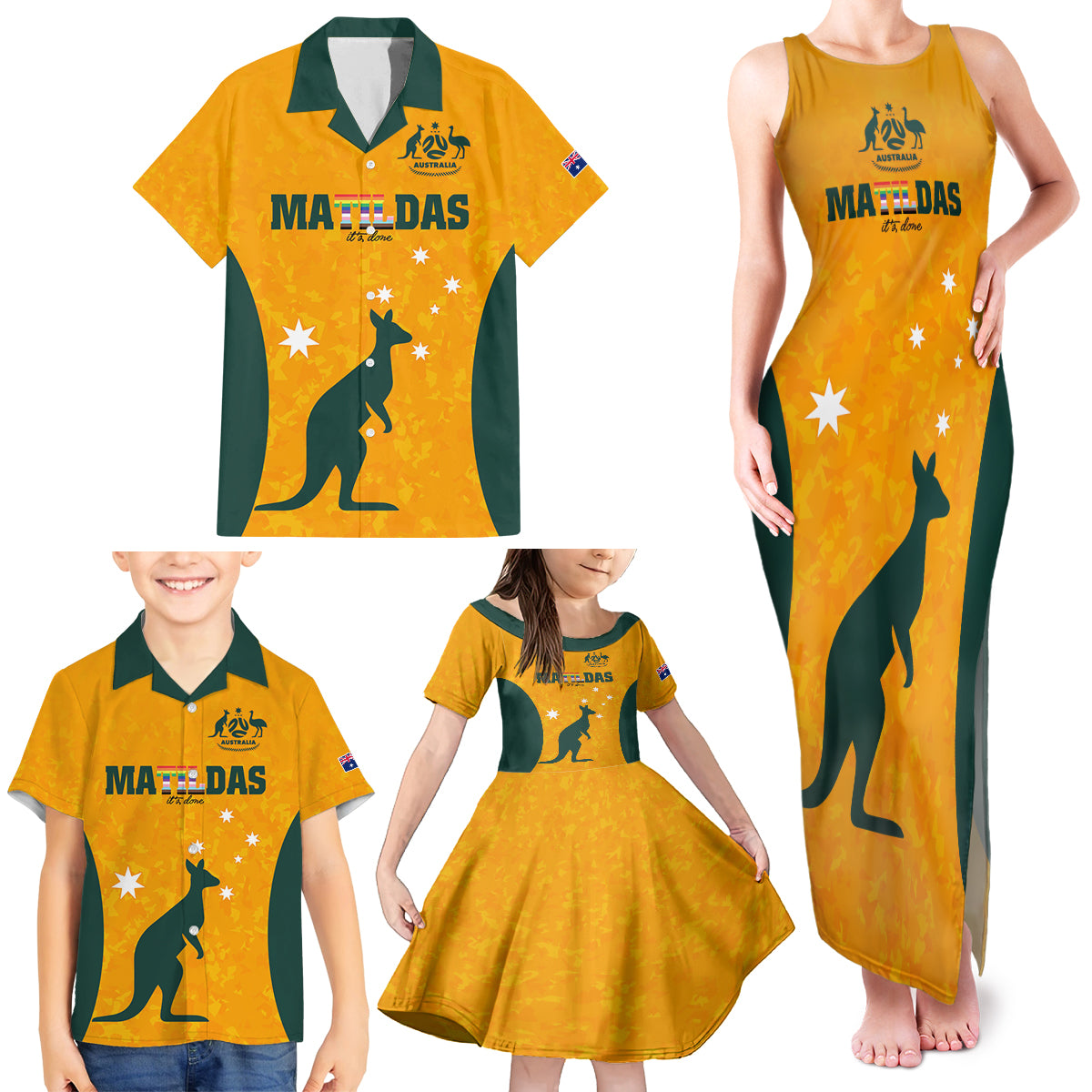 custom-australia-matildas-pride-with-kangaroo-family-matching-tank-maxi-dress-and-hawaiian-shirt