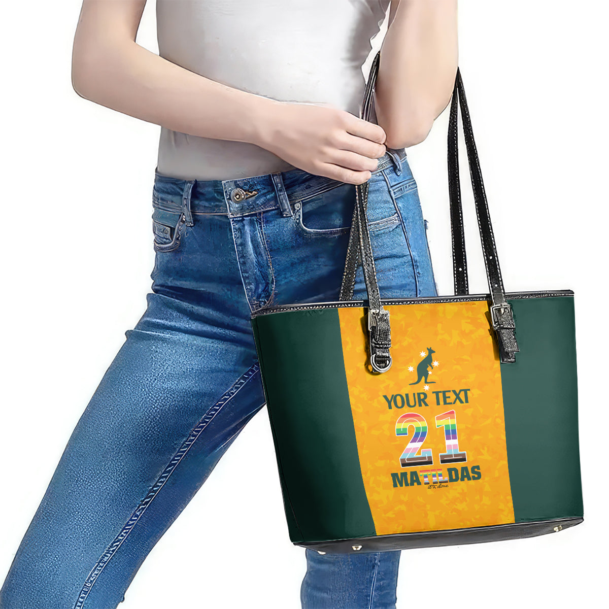 custom-australia-matildas-pride-with-kangaroo-leather-tote-bag