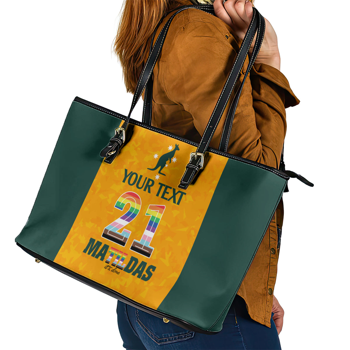 custom-australia-matildas-pride-with-kangaroo-leather-tote-bag