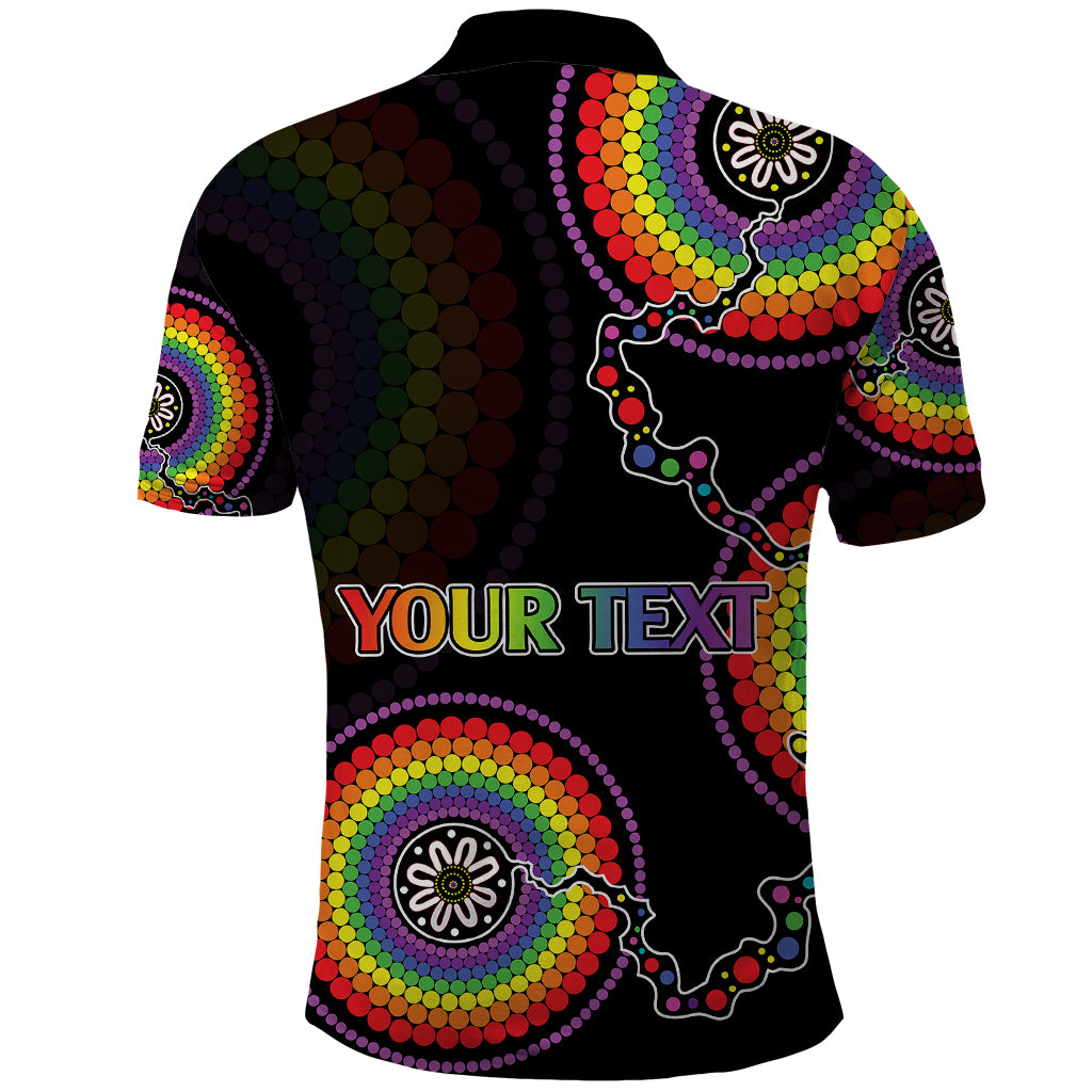 personalised-australia-lgbt-polo-shirt-be-you-do-you-celebrate-you-aboriginal-style