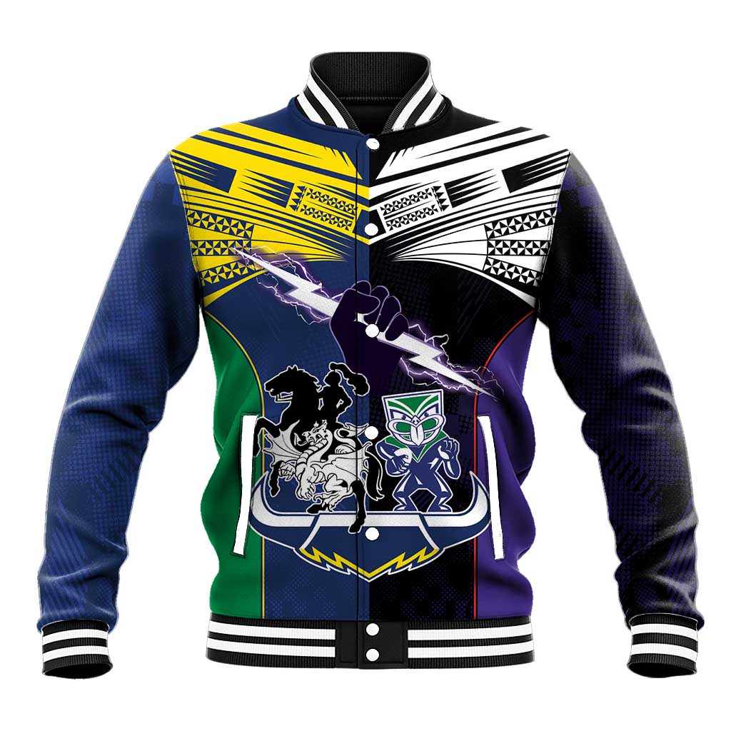 Custom Dragons-Cowboys Combine Storm-Warriors Baseball Jacket Sport Style Version 01