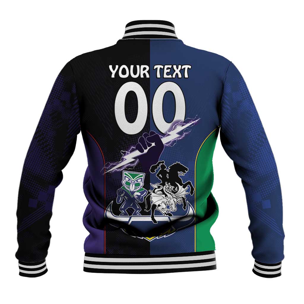 Custom Dragons-Cowboys Combine Storm-Warriors Baseball Jacket Sport Style Version 01