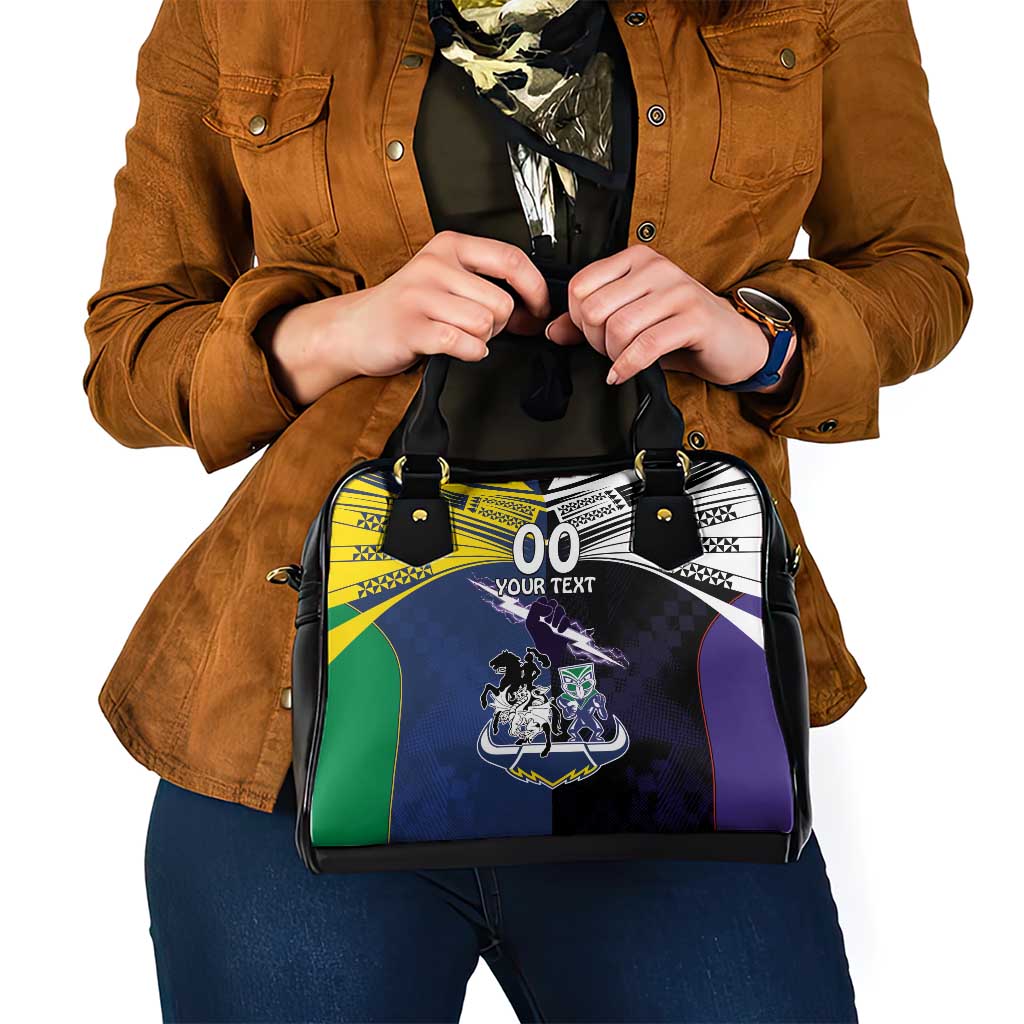 Custom Dragons-Cowboys Combine Storm-Warriors Shoulder Handbag Sport Style Version 01