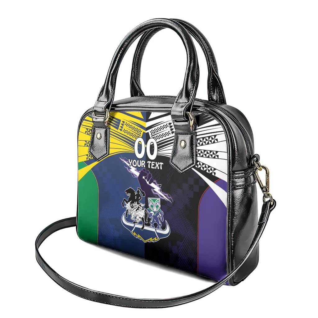 Custom Dragons-Cowboys Combine Storm-Warriors Shoulder Handbag Sport Style Version 01