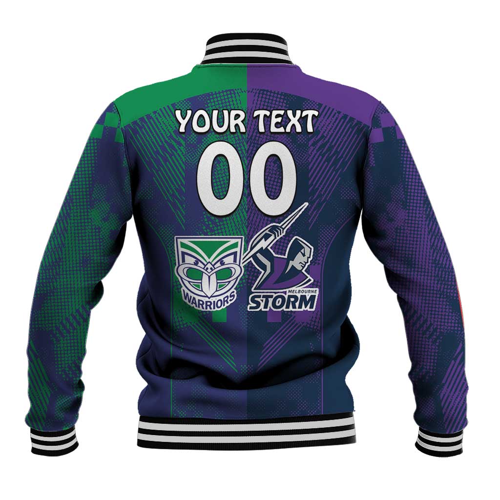 Custom Dragons-Cowboys Combine Storm-Warriors Baseball Jacket Sport Style Version 02