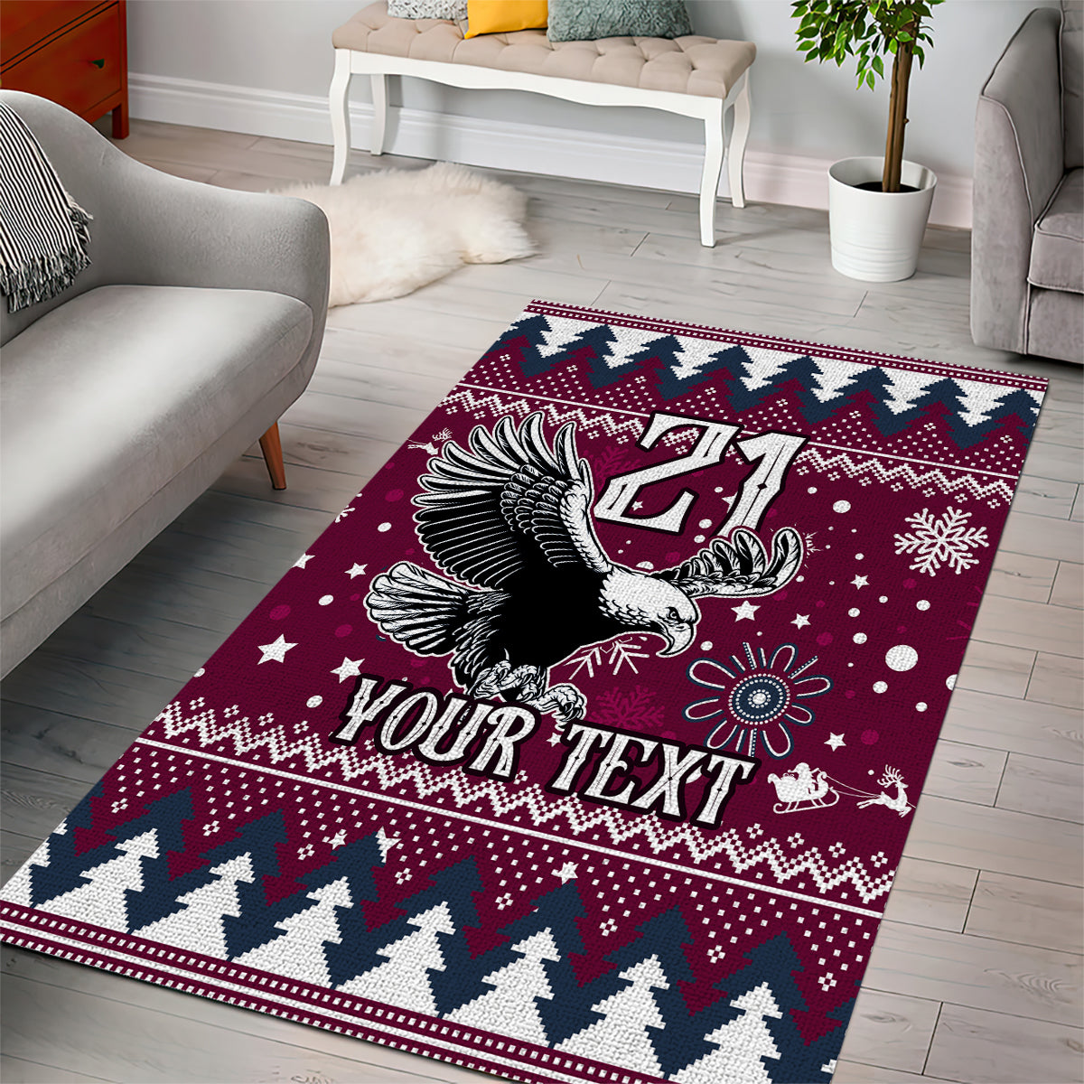 custom-sea-eagles-rugby-area-rug-manly-boys-victory-2023-christmas-vibe