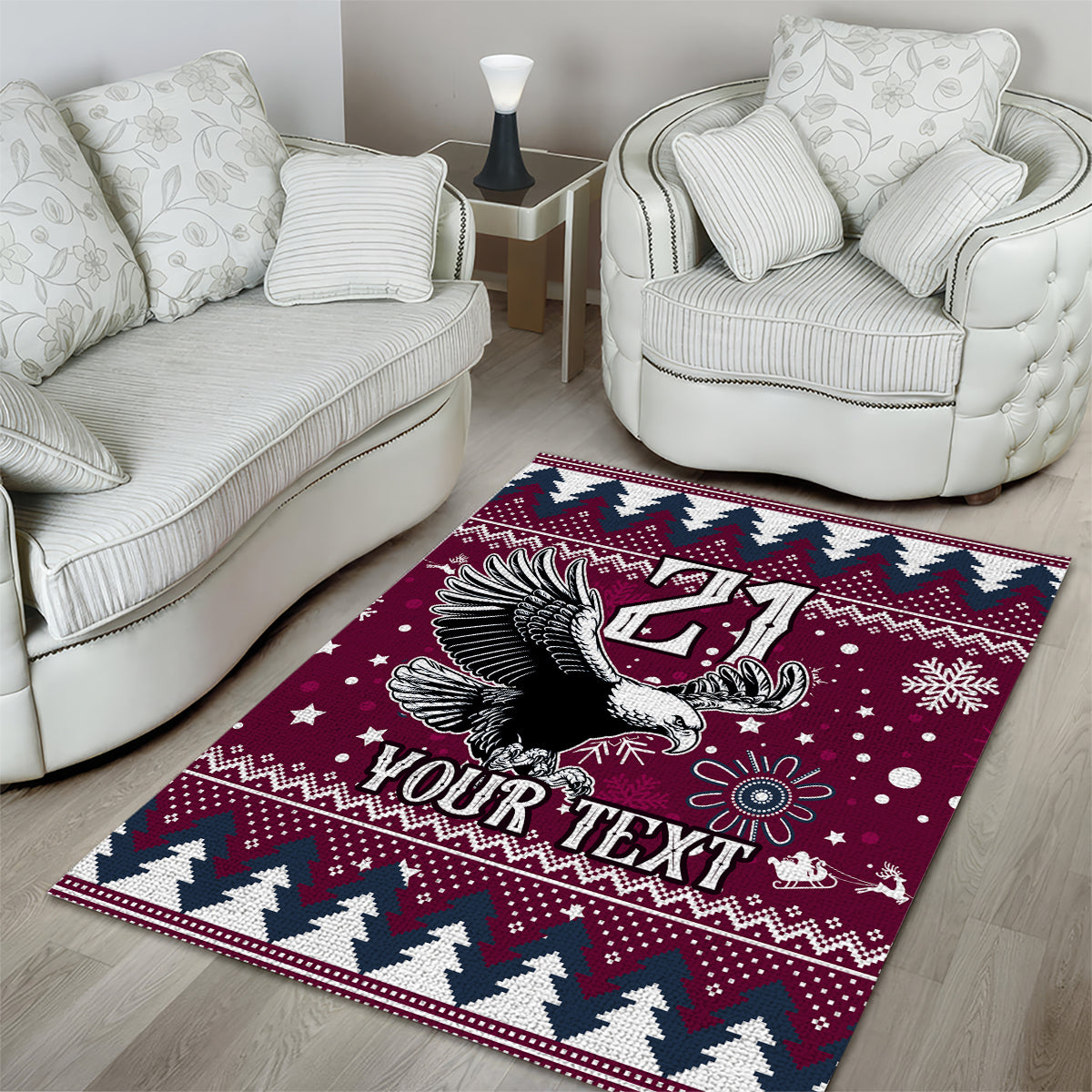 custom-sea-eagles-rugby-area-rug-manly-boys-victory-2023-christmas-vibe